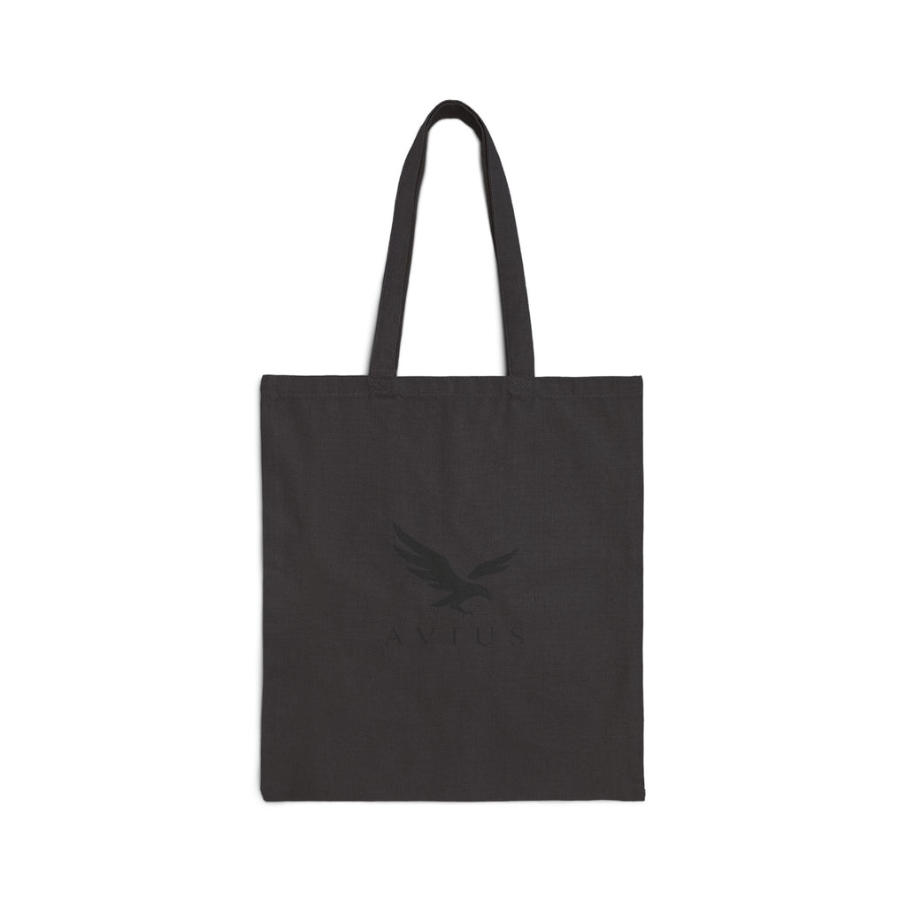 AVIUS Cotton Canvas Tote Bag — Minimalist Branded Logo Shopper