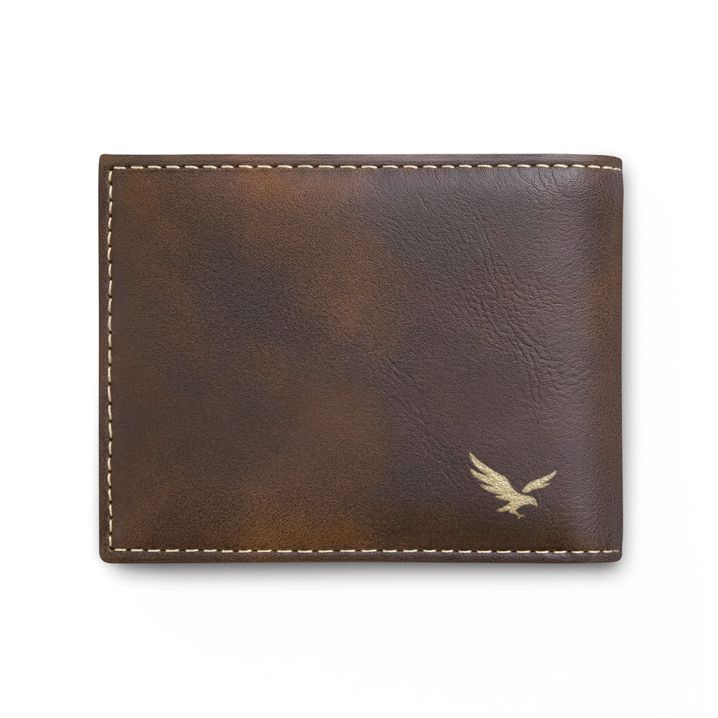 Bi-Fold Wallet — "Wallets of AVIUS" Leather Flip Wallet