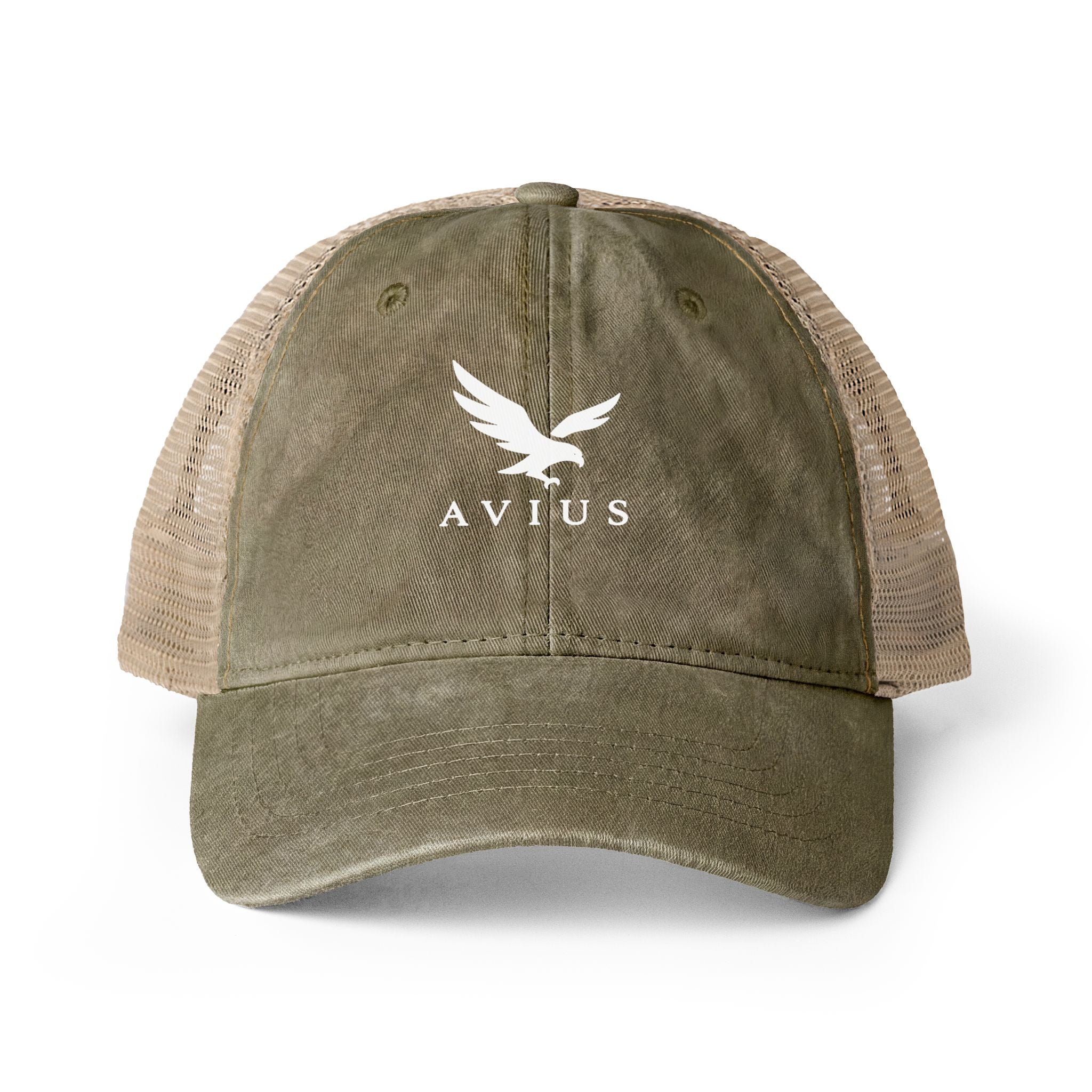 Women's Washed Mesh-Back Cap