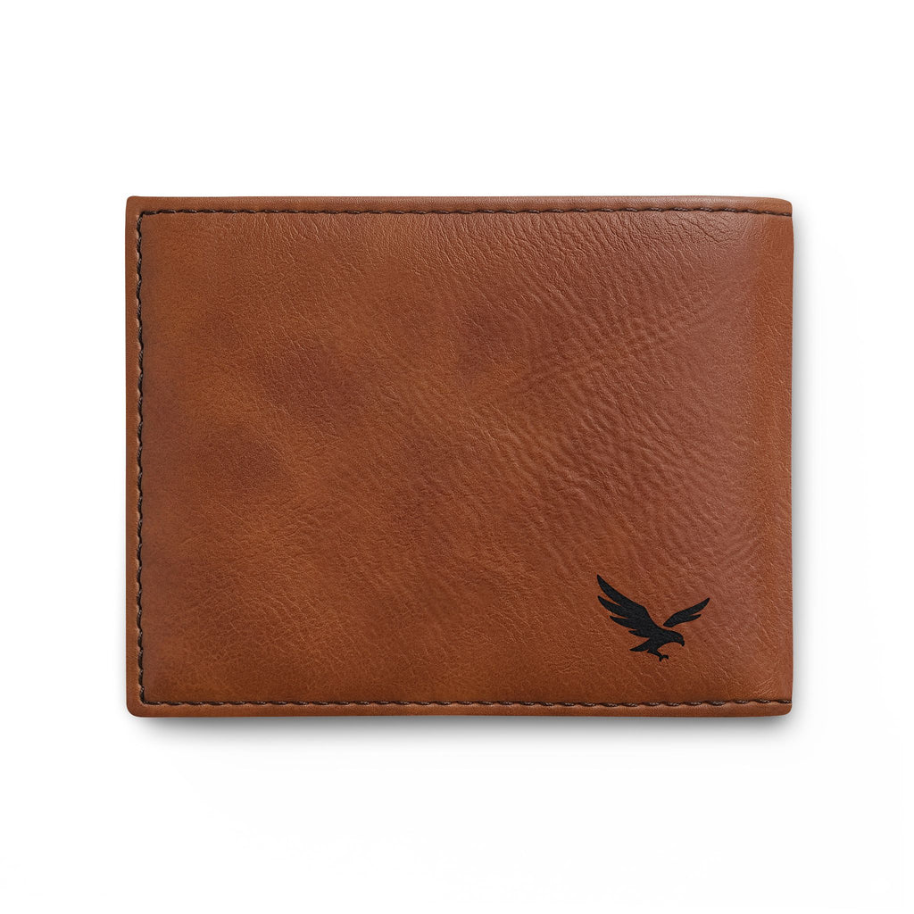 Bi-Fold Wallet — "Wallets of AVIUS" Leather Flip Wallet