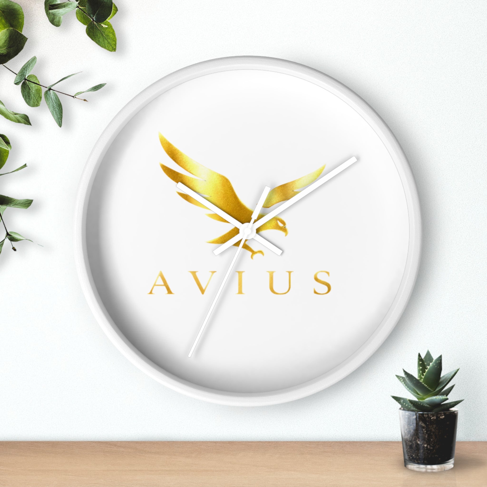 AVIUS Wall Clock — Minimalist Modern Decorative Clock