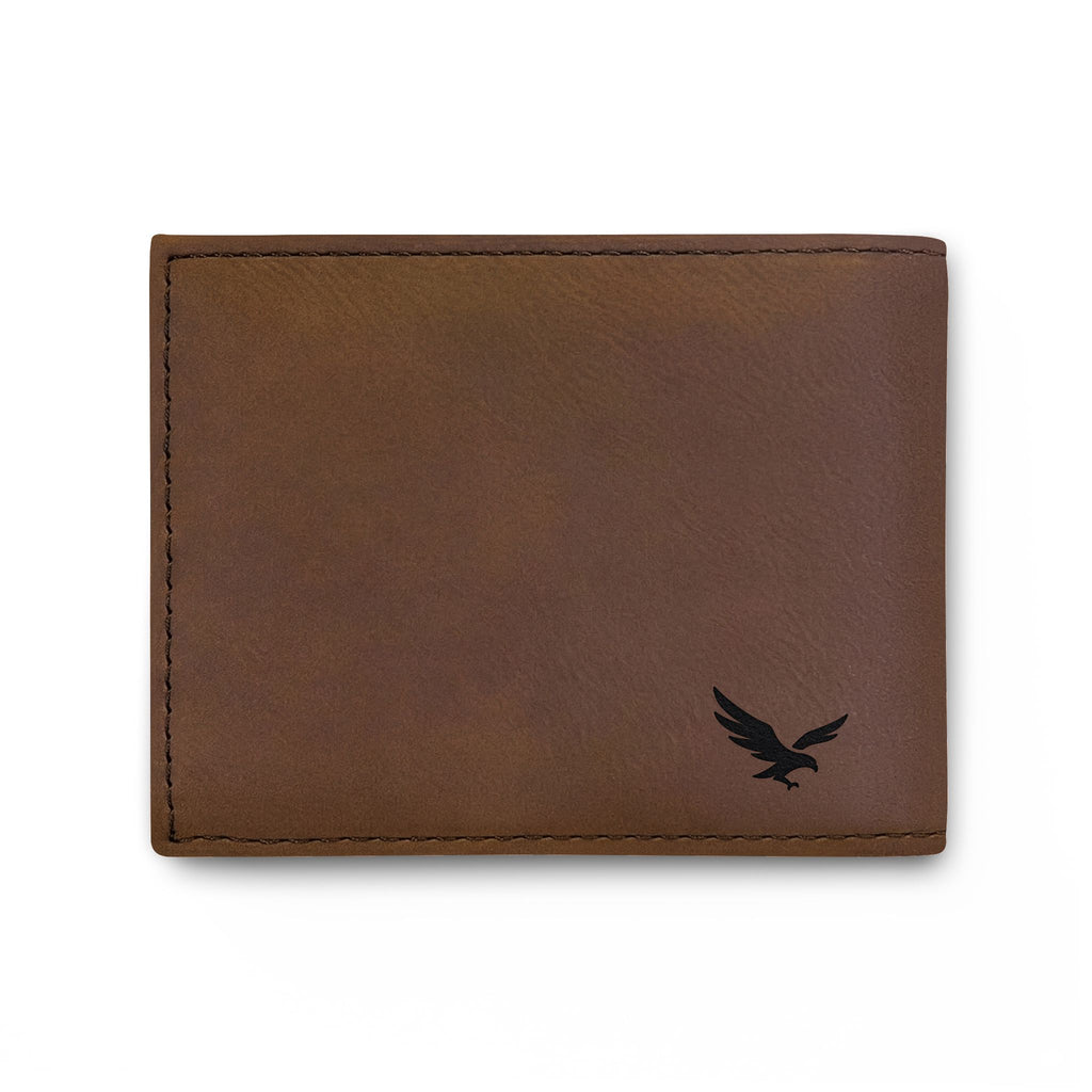 Bi-Fold Wallet — "Wallets of AVIUS" Leather Flip Wallet