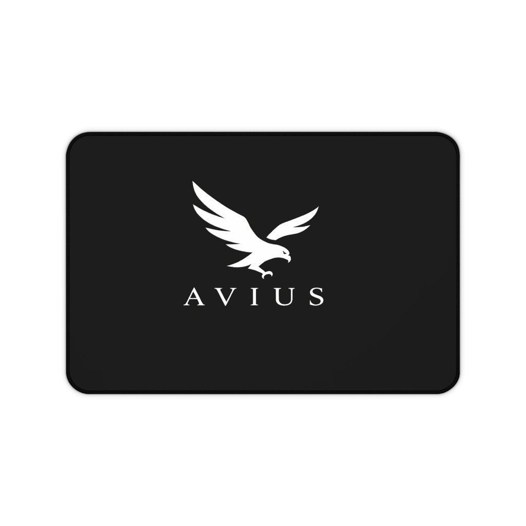 Avius Eagle Desk Mat — Black Gaming/Office Mousepad