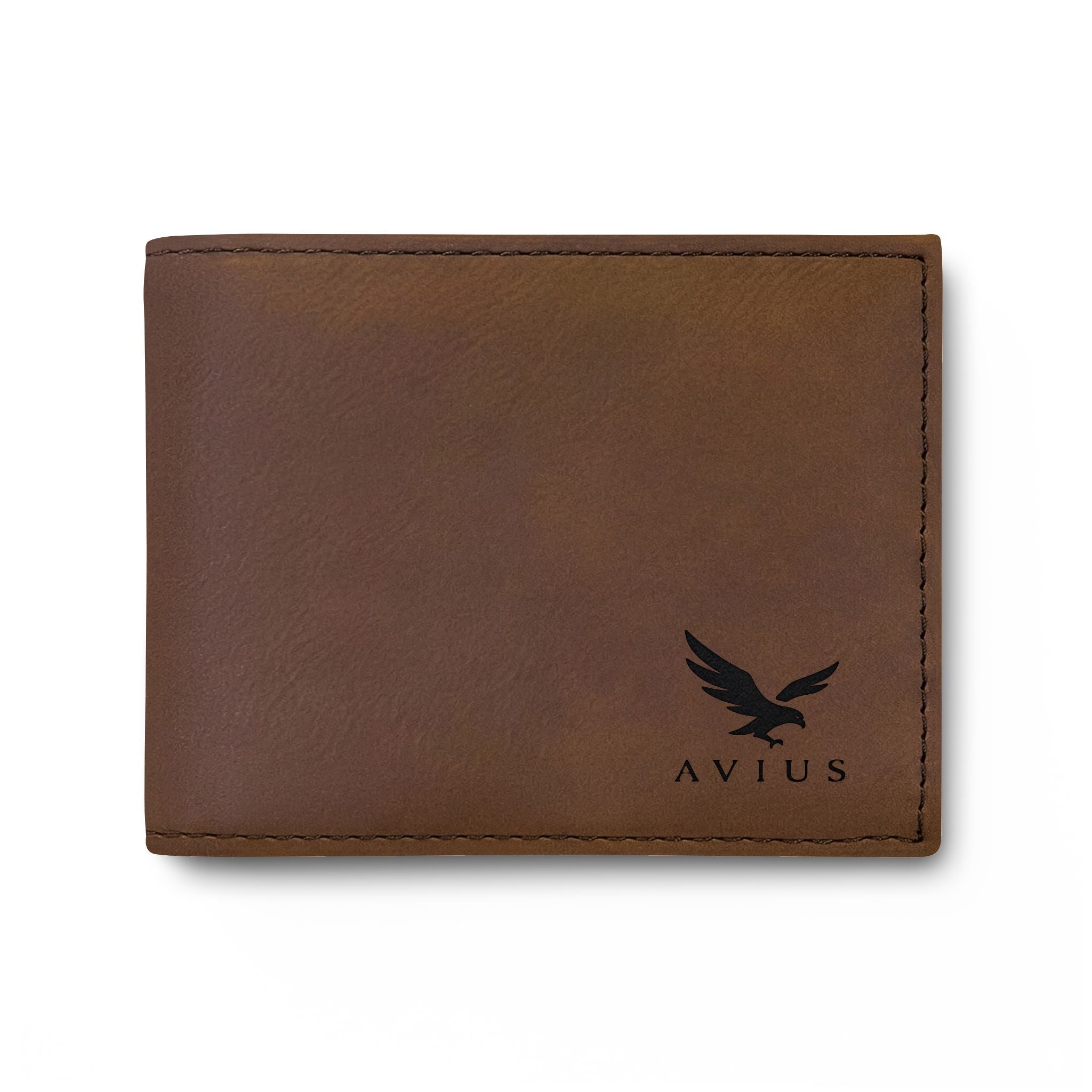 Bi-Fold Wallet — "Wallets of AVIUS" Leather Flip Wallet