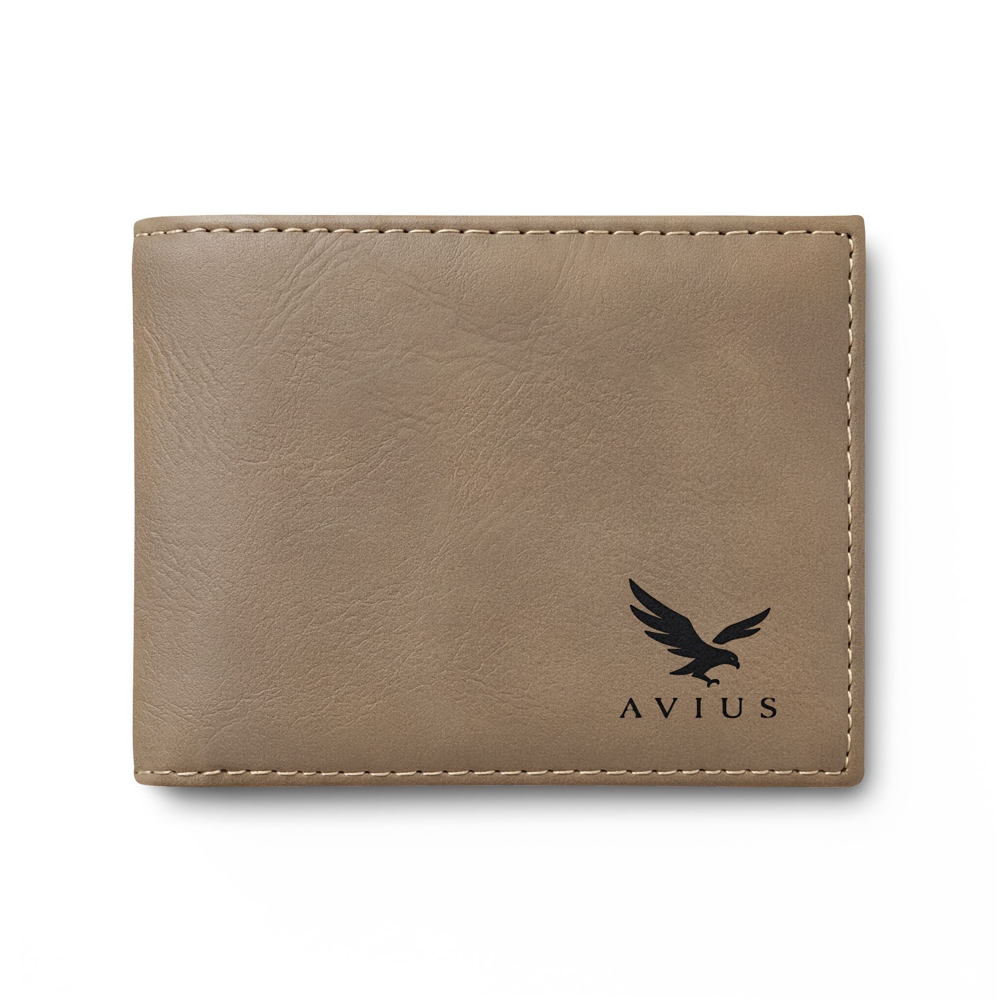 Bi-Fold Wallet — "Wallets of AVIUS" Leather Flip Wallet