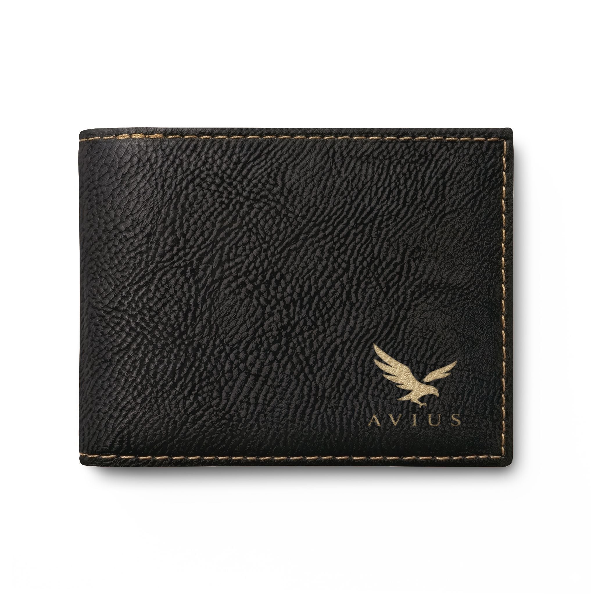 Bi-Fold Wallet — "Wallets of AVIUS" Leather Flip Wallet