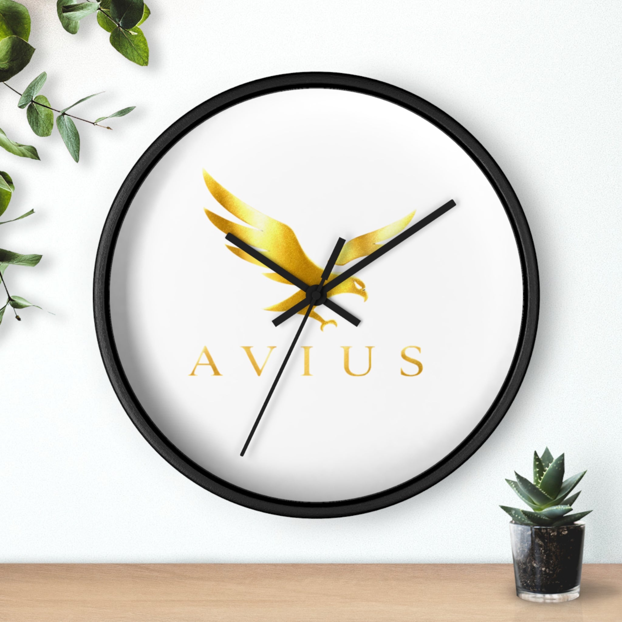 AVIUS Wall Clock — Minimalist Modern Decorative Clock