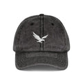 Vintage Embroidered Eagle Cap - Washed Red Baseball Hat